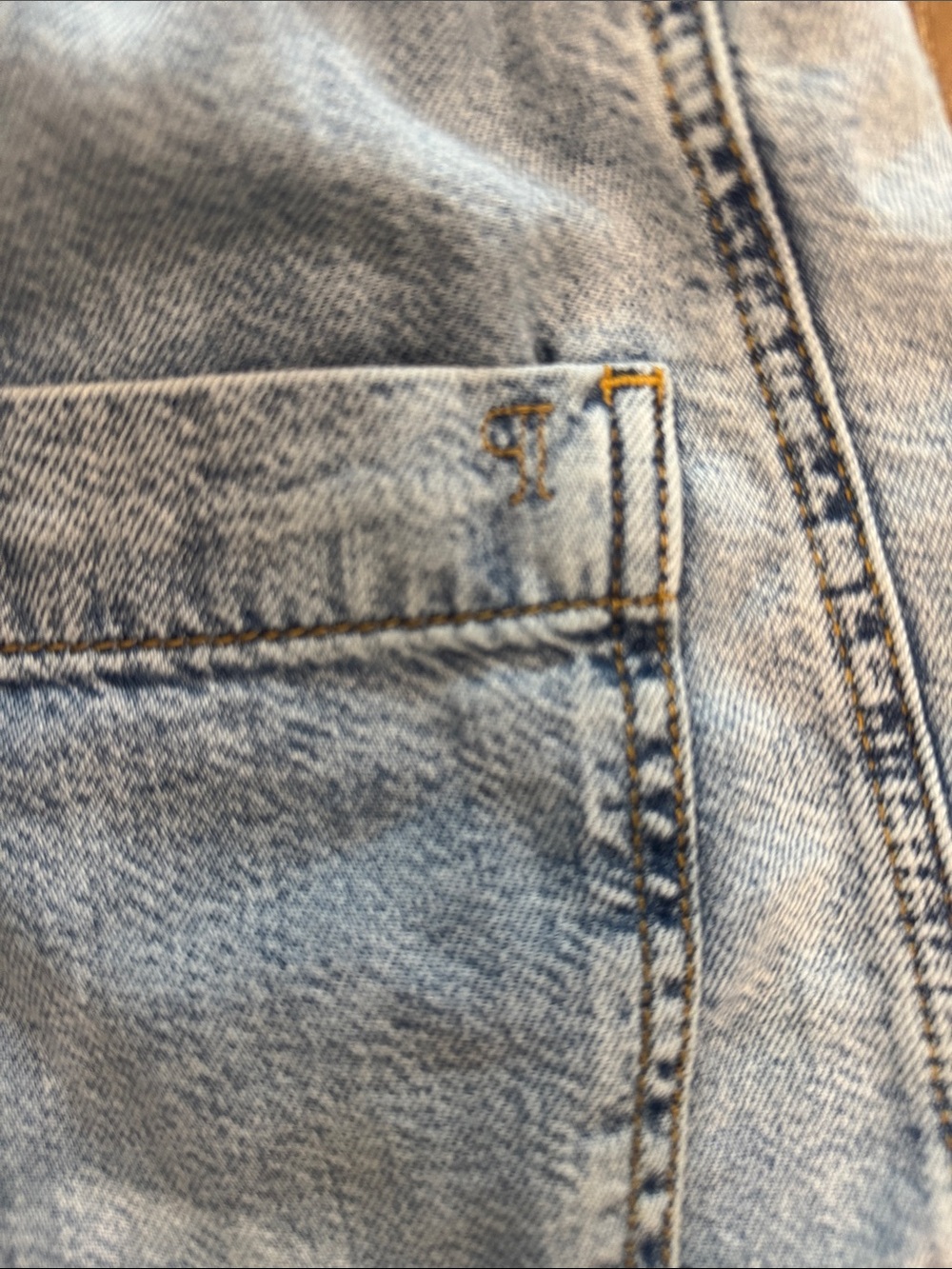 Pilcro Blue Denim Barrel Leg Jogger Jeans Size Small - Picture 8 of 8